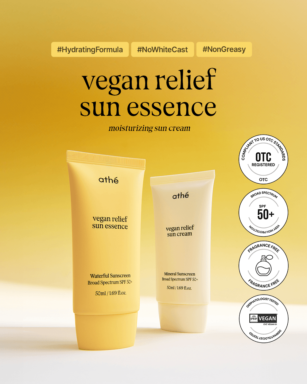 Vegan Relief Sun Essence 50ml (OTC)